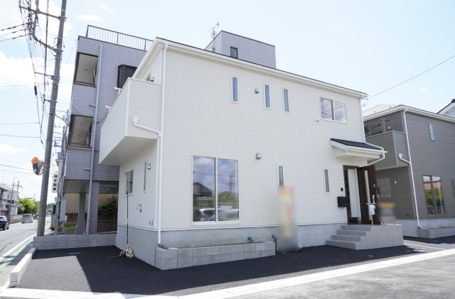 越谷市大字大林 新築分譲住宅 全2棟 2号棟の外観