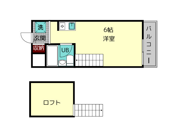 シャルマン石見の間取り