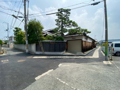 【前面道路含む現地写真】 | 【プレイワーク千原町1丁目】条東小・新築建売・土地35坪・4LDK | 前面道路含む現地写真です
