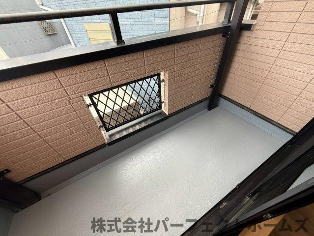 香里ヶ丘4丁目戸建のバルコニー|陽当たり良好なバルコニーです