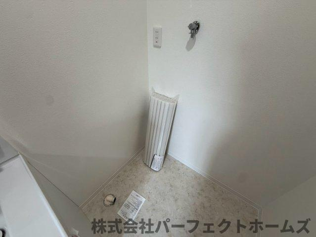 香里ヶ丘4丁目戸建の設備|洗濯機置場です