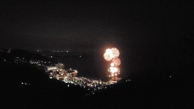 熱海市　熱海自然郷の展望|熱海の海上花火大会