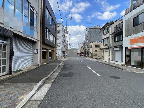 上京区柏清盛町 中古戸建の前面道路含む現地写真