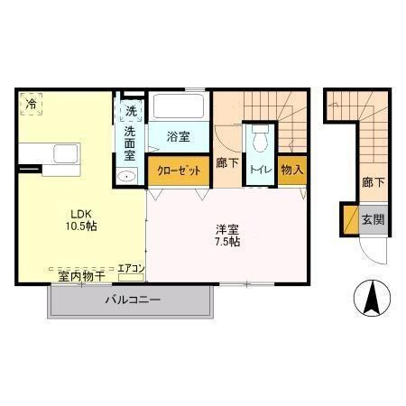 【間取り】 | メゾンベールM