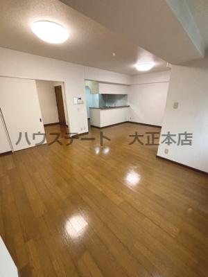 【居間・リビング】 | プルミエール南堀江 仲介手数料無料