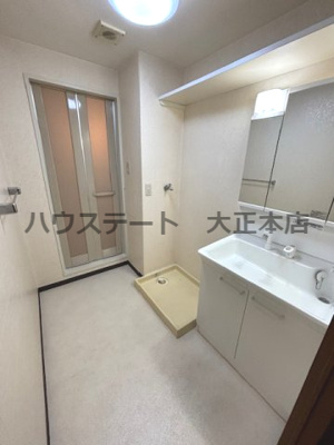 【洗面所】 | プルミエール南堀江 仲介手数料無料