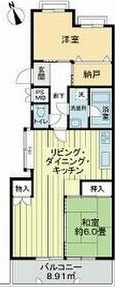 ライオンズマンション虹ヶ丘ガーデン参番館の間取り