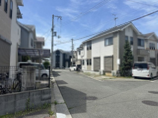 【前面道路含む現地写真】 | 石原町４丁　売土地