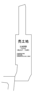 【土地図】 | 石原町４丁　売土地 | 土地約２２７．７８坪！事業用地として最適！資料請求だけでもお気軽にお問い合わせ下さい！