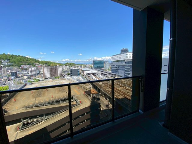 MJR熊本ゲートタワーのバルコニー