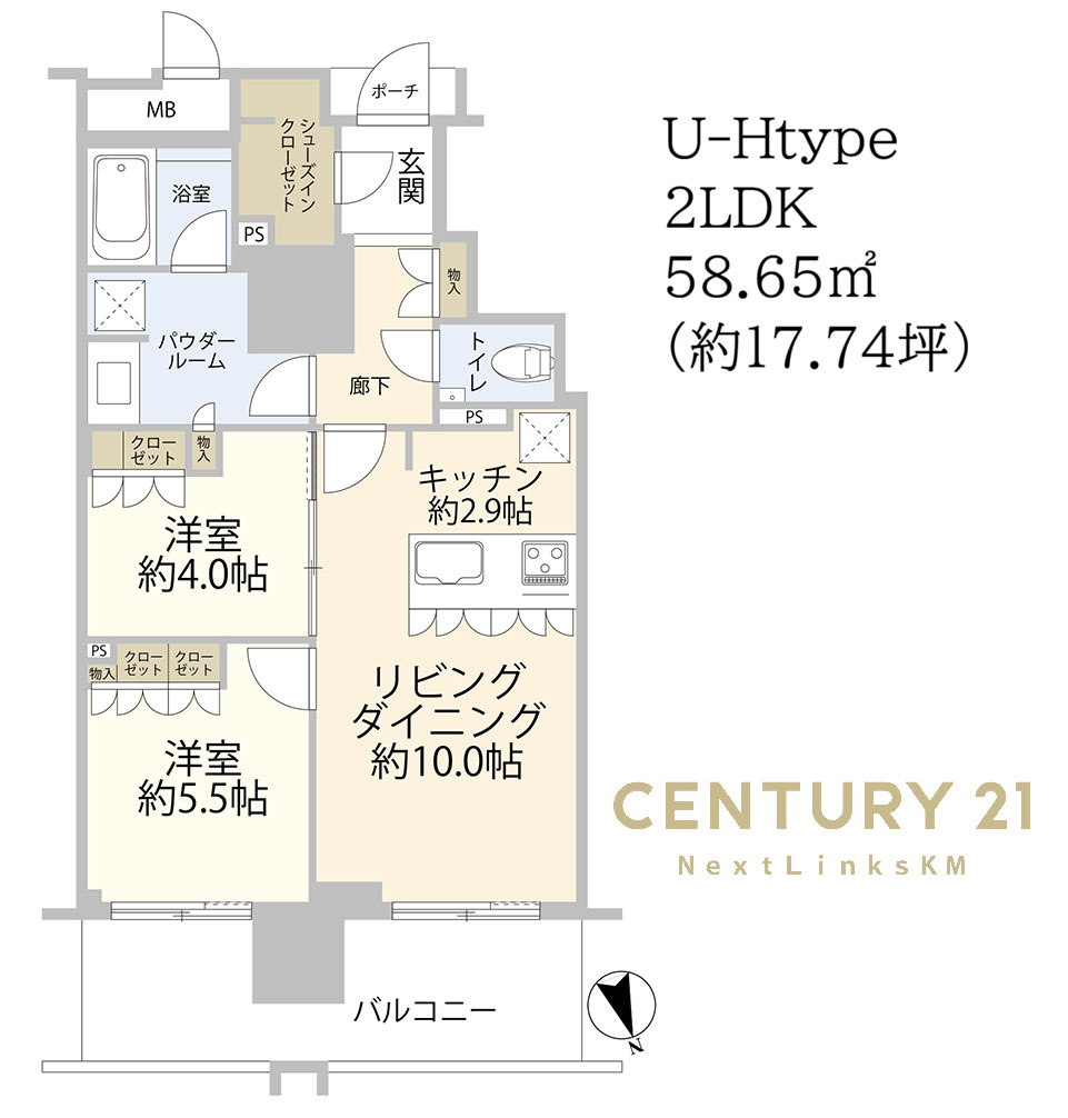 MJR熊本ゲートタワーの間取り
