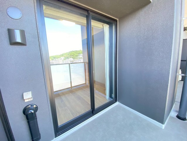 MJR熊本ゲートタワーのバルコニー