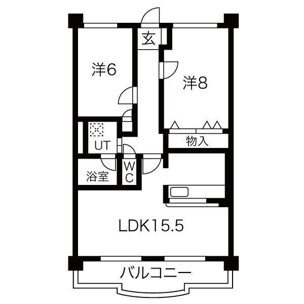Bolson Tの間取り