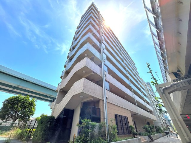 エクセシオール港区海岸の外観|まもなくリフォーム工事完了予定。
早めのご見学をお待ちしております。