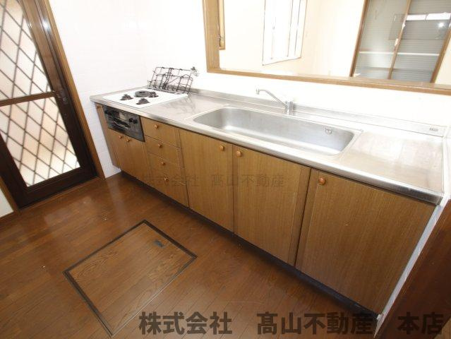 遠賀・添田邸のキッチン