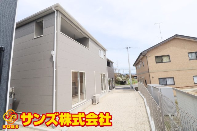 二本松市郭内2丁目　　　　５号棟　　　二本松北小学校、二本松第１中学区の外観|南西側から見た外観