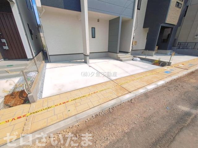 《仲介手数料無料》上尾市本町５丁目5-17新築一戸建てブルーミングガーデンの外観