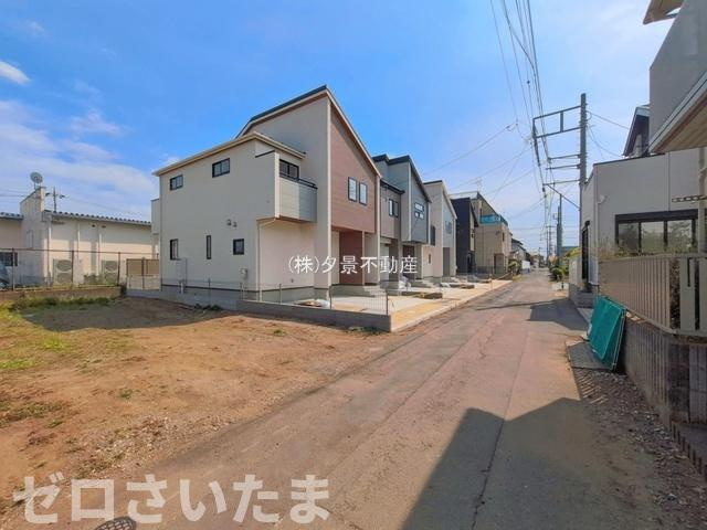 《仲介手数料無料》上尾市本町５丁目5-17新築一戸建てブルーミングガーデンの外観