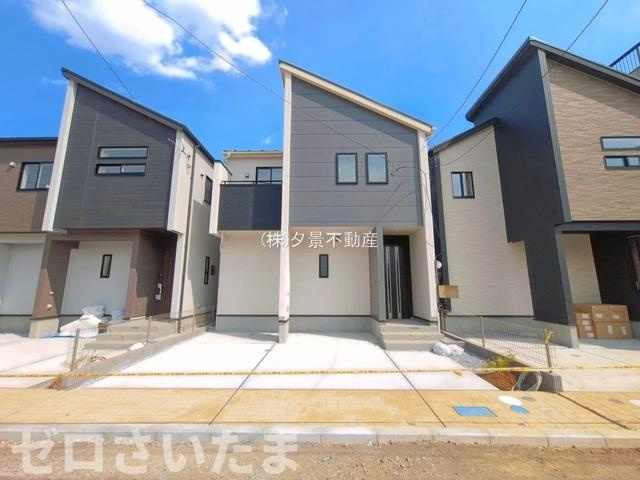 《仲介手数料無料》上尾市本町５丁目5-17新築一戸建てブルーミングガーデンの外観