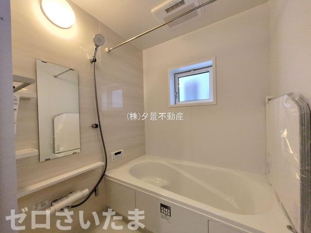 《仲介手数料無料》上尾市本町５丁目5-17新築一戸建てブルーミングガーデンの浴室