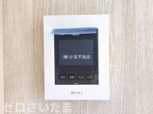 《仲介手数料無料》上尾市本町５丁目5-17新築一戸建てブルーミングガーデンのセキュリティ