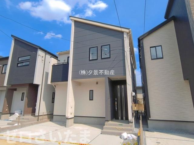 《仲介手数料無料》上尾市本町５丁目5-17新築一戸建てブルーミングガーデンの外観