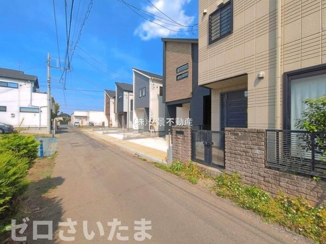 《仲介手数料無料》上尾市本町５丁目5-17新築一戸建てブルーミングガーデンの外観