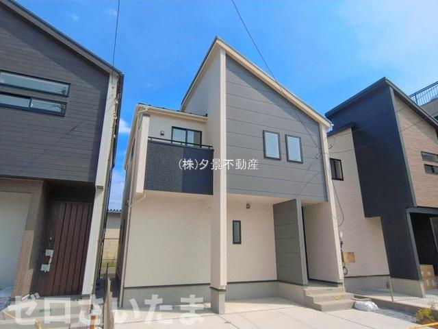 《仲介手数料無料》上尾市本町５丁目5-17新築一戸建てブルーミングガーデンの外観