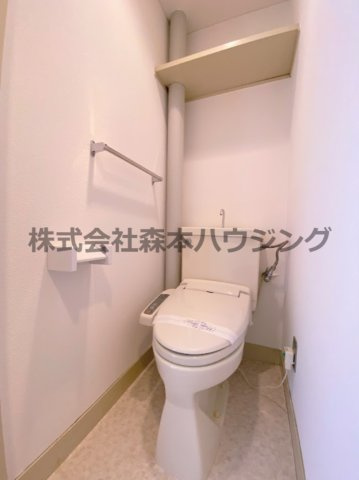 【トイレ】 | 　UEDAビル | 清潔感のあるトイレです