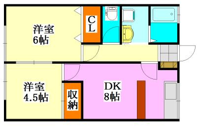 【間取り】 | 第3仲村ビル