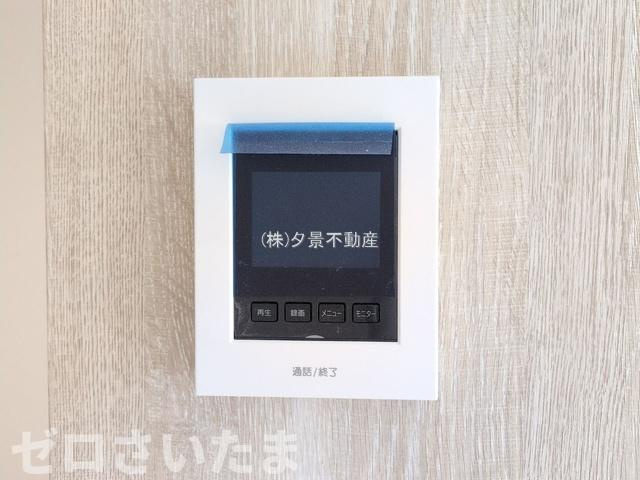 《仲介手数料無料》上尾市本町５丁目5-17新築一戸建てブルーミングガーデンのセキュリティ