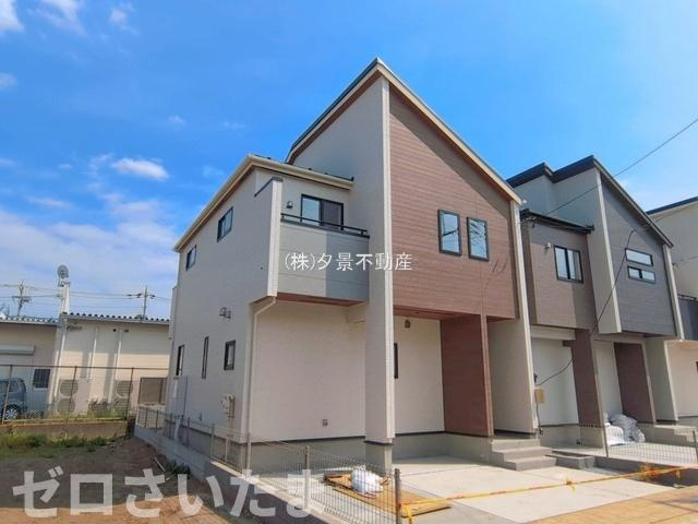 《仲介手数料無料》上尾市本町５丁目5-17新築一戸建てブルーミングガーデン