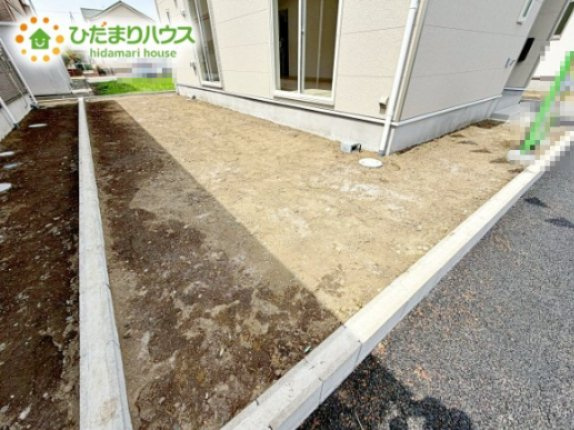 【庭】 | ひたちなか市平磯遠原町第2　新築戸建　3号棟 | お庭付物件になります！お庭遊びや、プールなどお子様も大喜び(^^)