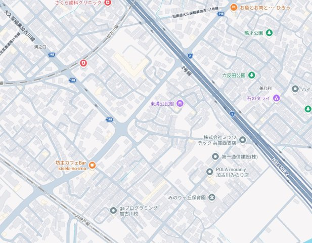 加古川市加古川町溝之口　第21期　新築一戸建ての地図