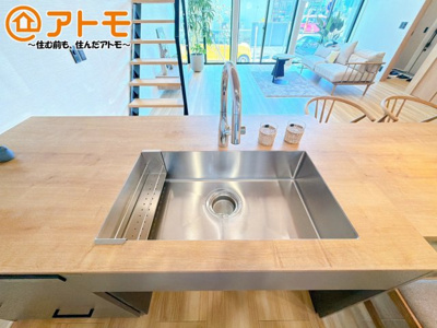 【設備】 | 沼津市寿町Ⅱ　新築一戸建て　全1棟 | 広いシンクは使い勝手良好です♪