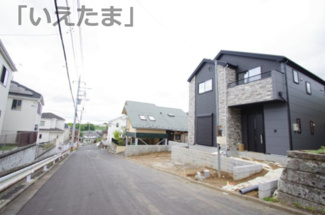 【前面道路含む現地写真】 | 【仲介手数料無料！！】日野市百草　新築戸建て（全1棟）1号棟　5899万円