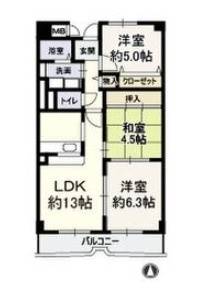 【間取り】 | フローラル橘