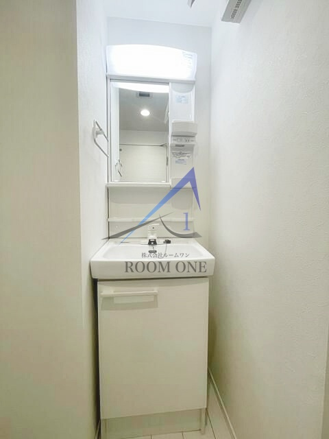 Sapphire Estatesの洗面所|独立洗面台です。