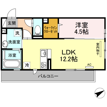 D-ROOM飛田の間取り