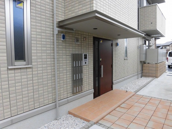 D-ROOM飛田のエントランス