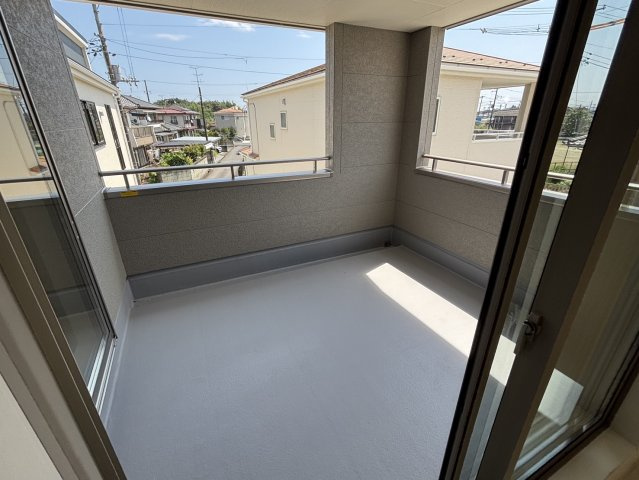いわき市錦町江栗一丁目【新築】4LDKのバルコニー