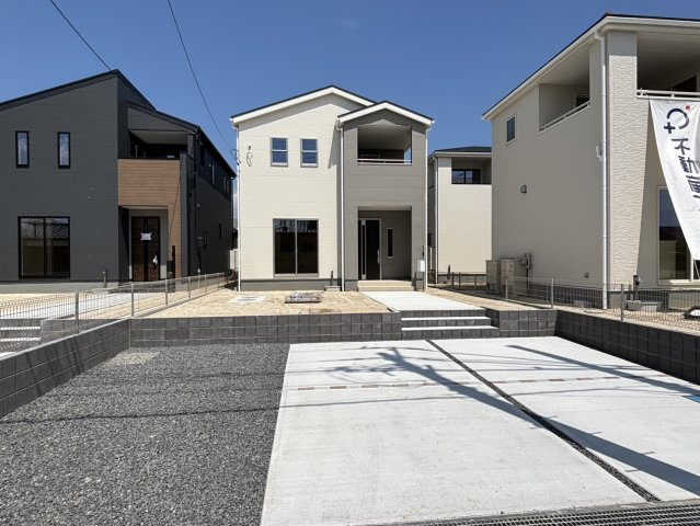 いわき市錦町江栗一丁目【新築】4LDKの外観|3号棟