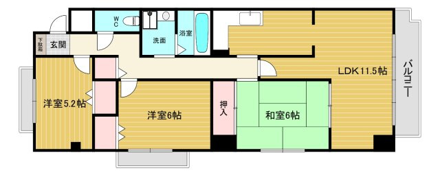 【間取り】 | Ｆｉｇ　Ｔｒｅｅ２号館
