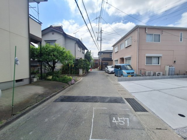 GRAFARE 高崎市倉賀野町14期 新築 1号棟の前面道路含む現地写真|現地撮影