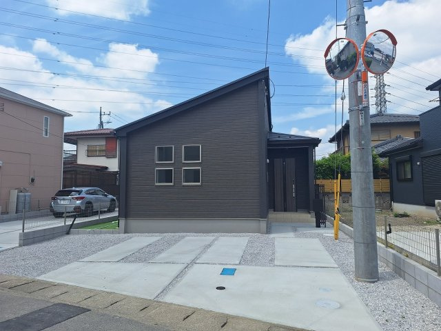 GRAFARE 高崎市倉賀野町14期 新築 1号棟の外観|現地撮影