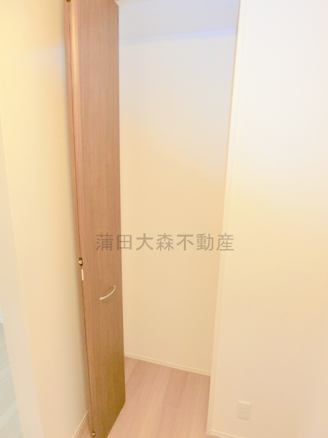 アンジュール蒲田の収納|キッチン横スペースの収納