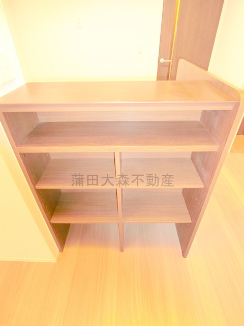 アンジュール蒲田の収納|キッチンカウンター下収納