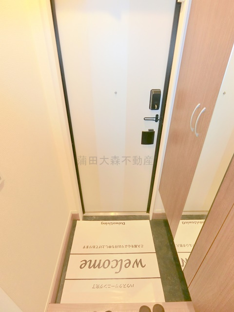 アンジュール蒲田の玄関