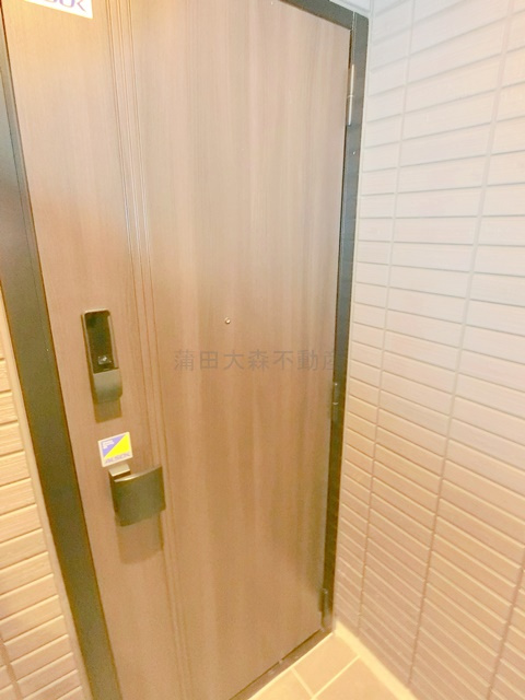 アンジュール蒲田の玄関