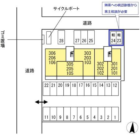 アンファン ウルーの区画図
